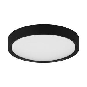 Matně černé LED stropní svítidlo ø 33 cm Clarimo – Trio