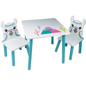 ATAN Dětský stůl s židlemi Alpaka DSBH0736 - II.jakost
