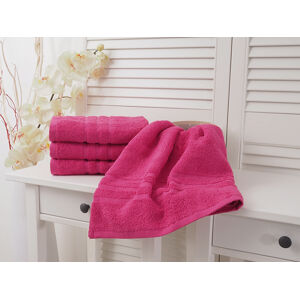 Bavlněný froté ručník Classic - Purpurový Rozměr: 30 x 50