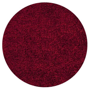 Ayyildiz Kusový koberec Life Shaggy 1500 red kruh 200x200 (průměr) kruh