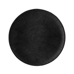 Kameninový dezertní talíř 23 cm NERI Bloomingville - černý