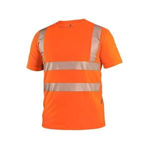 Canis CXS Pánské výstražné tričko CXS BANGOR, oranžové - 3XL