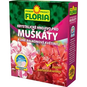 Agro Hnojivo FLORIA pro muškáty a jiné balkónové květiny 350 g Agro 008221