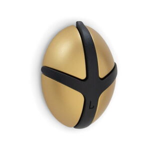 Nástěnný háček ve zlaté barvě Tick – Spinder Design