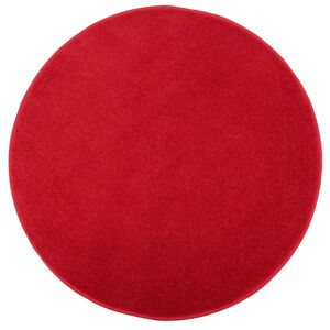 ATAN Kruhový koberec pod stromeček červený 100x100