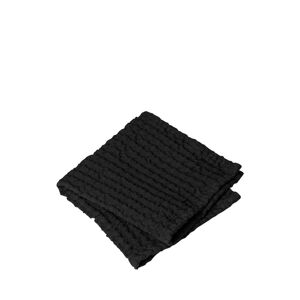 Sada 2 ks ručníků 30x30 cm Blomus CARO - černá