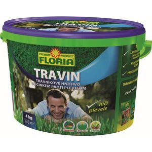 Agro Hnojivo FLORIA Travin 4 kg kbelík Agro 017088