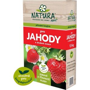 Agro Hnojivo přírodní NATURA pro jahody a drobné ovoce 1,5 kg Agro 000561