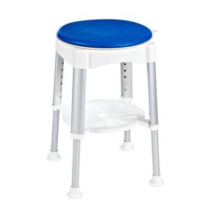 Ridder HANDICAP stolička otočná, nastavitelná výška, bílá/modrá