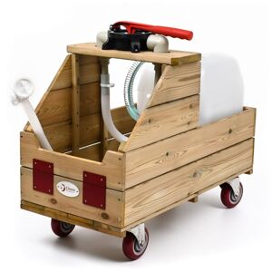 Dřevěný dětský vozík na vodu Classic World