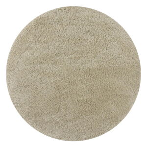 Béžový kulatý koberec 133x133 cm – Flair Rugs