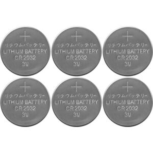 Sada 6 lithium baterií CR2032 Star Trading