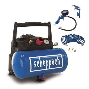 Elektrický bezolejový kompresor Scheppach HC 06