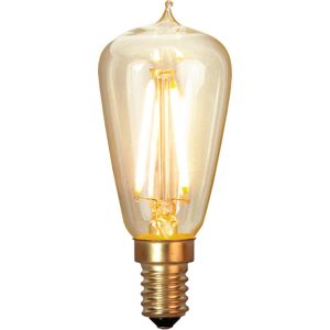 Dekorativní LED žárovka ST38 E14 Star Trading Soft Glow - čirá