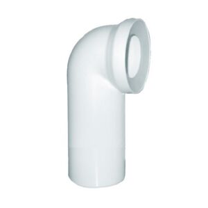 PB Připojovací WC koleno 90° x 110 mm - dopojovací odpadní koleno s manžetou