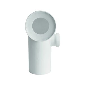 PB Připojovací WC koleno 90° x 110 mm s odbočkou vpravo - dopojovací odpadní koleno s přípojkou 50 mm a s manžetou