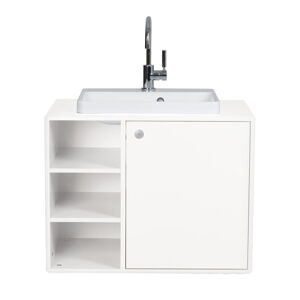 Bílá skříňka s umyvadlem bez baterie 80x62 cm Color Bath - Tom Tailor for Tenzo