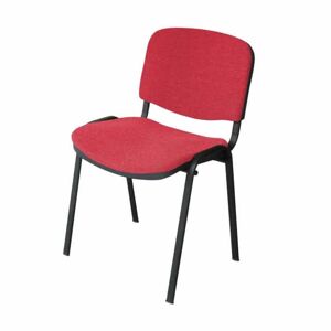 Tempo Kondela Jednací židle ISO NEW - červená + kupón KONDELA10 na okamžitou slevu 3% (kupón uplatníte v košíku)