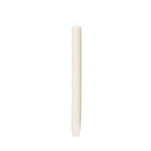 Dlouhá svíčka průměr 2,6 cm doba hoření 18 h Broste RUSTIC - slonová kost