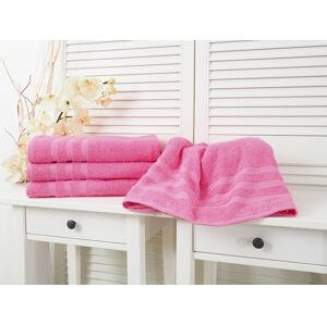 Bavlněný froté ručník Standard - Pink Rozměr: 50 x 100