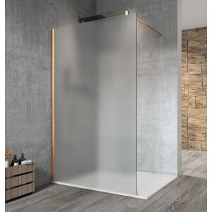 Gelco VARIO GOLD jednodílná sprchová zástěna k instalaci ke stěně, matné sklo, 800 mm - SET(GX1480/1ks, GX1016/1ks)