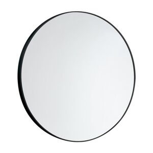 Gedy Zrcadlo kulaté průměr 60cm, plast ABS, černá matná