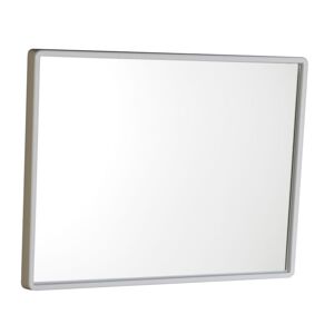 Aqualine Zrcadlo 40x30cm, plastový bílý rám