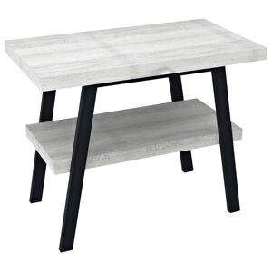 Sapho TWIGA umyvadlový stolek 100x72x50 cm, černá mat/dub starobílý - SET(VC442/1ks, AV105/1ks, AV995/1ks)