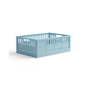 Skládací přepravka maxi Made Crate - crystal blue