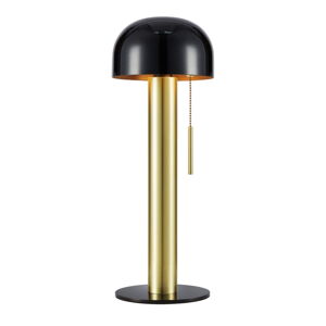 Stolní lampa v černo-zlaté barvě (výška 46 cm) Costa – Markslöjd