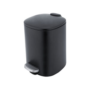 Nimco Odpadkový koš KOS9005 - 5 litrů, černý matný oválný čtverec (KOS9005-90)