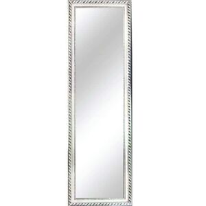 Tempo Kondela Zrcadlo MALKIA TYP 5 - dřevěný rám stříbrné barvy + kupón KONDELA10 na okamžitou slevu 3% (kupón uplatníte v košíku)