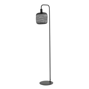Matně černá stojací lampa (výška 155 cm) Lekang – Light & Living