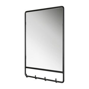 Nástěnné zrcadlo s věšákem 40x60 cm Clint – Spinder Design