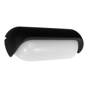 Černé nástěnné svítidlo SULION Sia, délka 20 cm