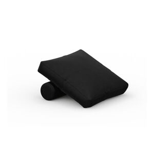 Černý sametový polštář k modulární pohovce Rome Velvet - Cosmopolitan Design
