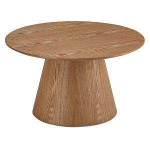 Konferenční stolek v dekoru dubu v přírodní barvě ø 80 cm Tango – Furnhouse