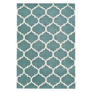 Modrý ručně tkaný vlněný koberec 160x230 cm Albany – Asiatic Carpets