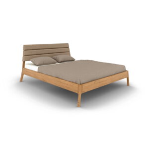 Dvoulůžková postel z dubového dřeva v přírodní barvě 180x200 cm Twig – The Beds