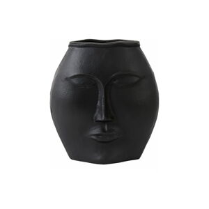 Černá hliníková váza Face – Light & Living