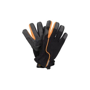 Dámské černé pracovní rukavice Fiskars, vel 8