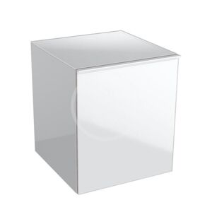 Geberit Acanto Boční skříňka 450x520 mm se zásuvkou, lesklá bílá 500.618.01.2