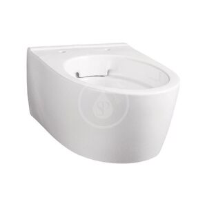 Geberit 204070000 - Závěsné kompaktní WC, Rimfree, bílá