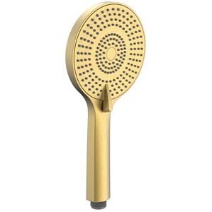 Sapho Ruční masážní sprcha, 3 režimy sprchování, průměr 120 mm, ABS/zlatá mat