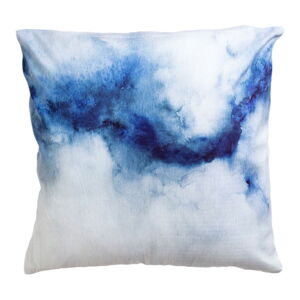 Modro-bílý dekorační polštář 45x45 cm Abstract - JAHU collections