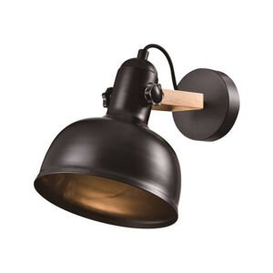 Černé kovové nástěnné svítidlo Reno – Candellux Lighting
