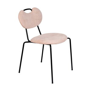 Světle růžové jídelní židle v sadě 2 ks Aspen – White Label