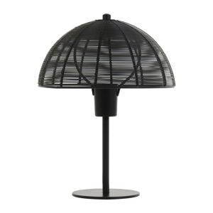 Černá stolní lampa (výška 33 cm) Klobu – Light & Living