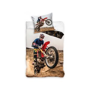 TipTrade Povlečení bavlněné 140x200 +70x90 - Motocross FMX