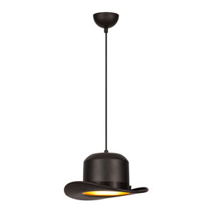 Černé závěsné svítidlo s kovovým stínidlem ø 30 cm Sivani – Opviq lights